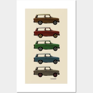 Five Trabbi's Posters and Art